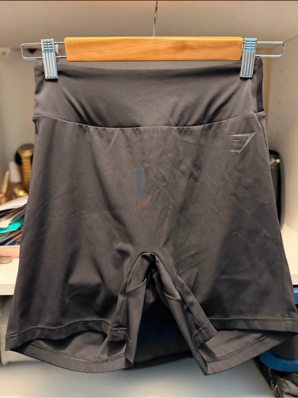 Gymshark Women's Black High-Rise Bike Shorts
